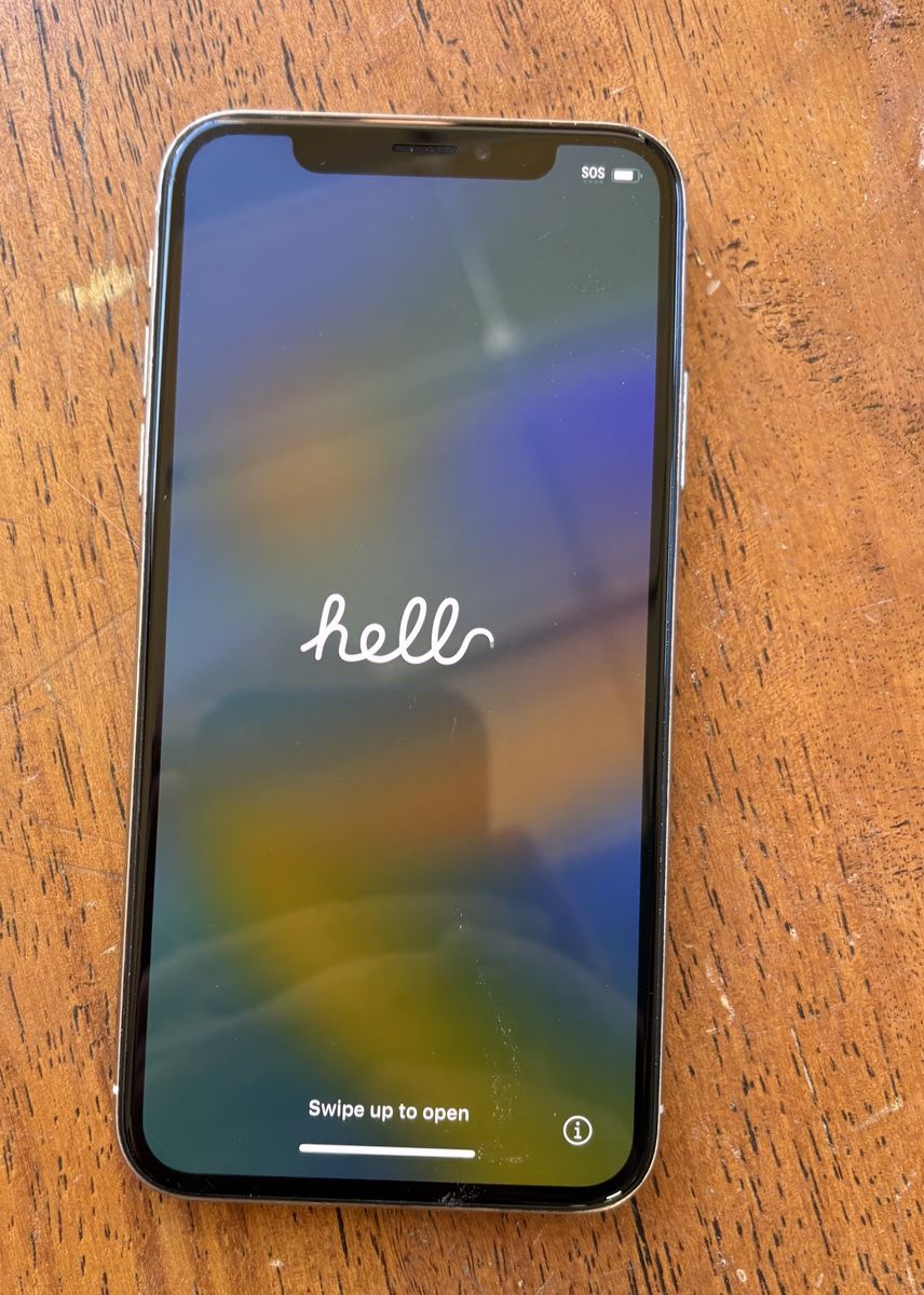 Apple iPhone X 256GB - White (Unlocked) - Very Good Condition