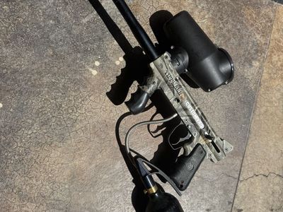 Tippmann 98 camouflage custom pro paintball gun