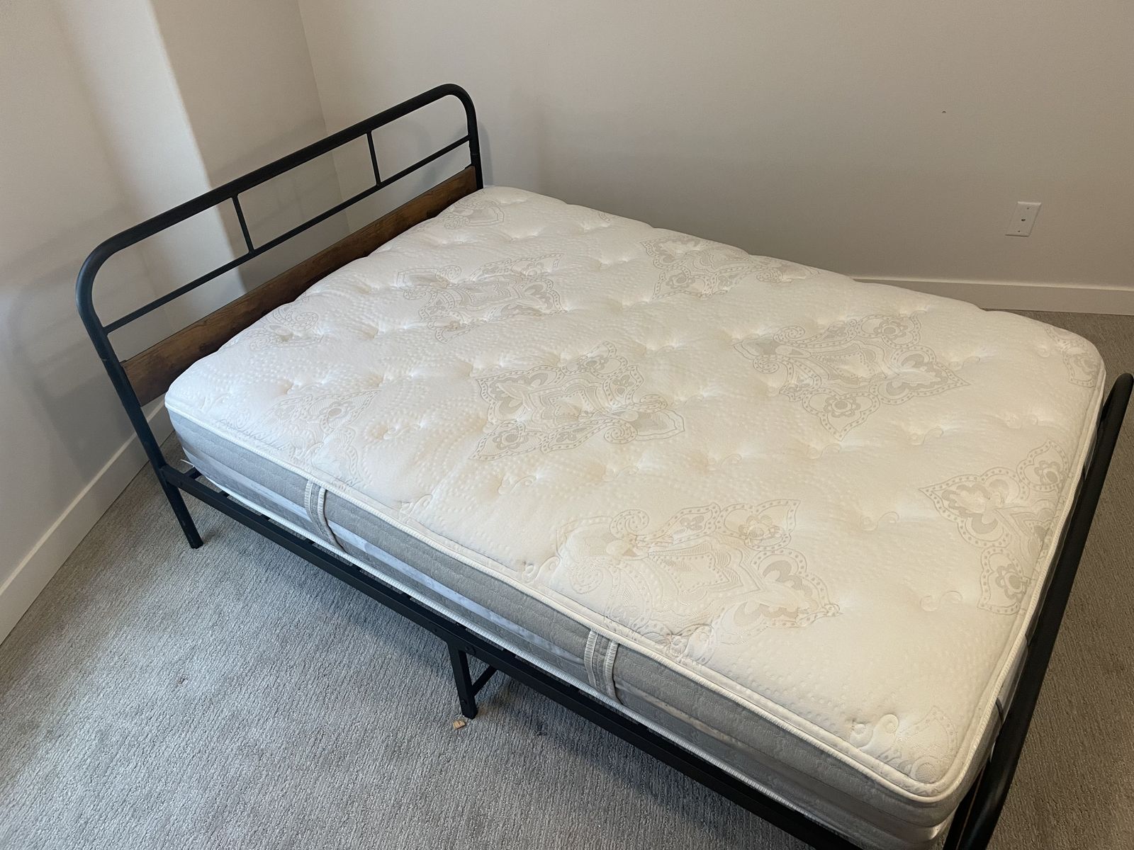 Full Bed and Mattress