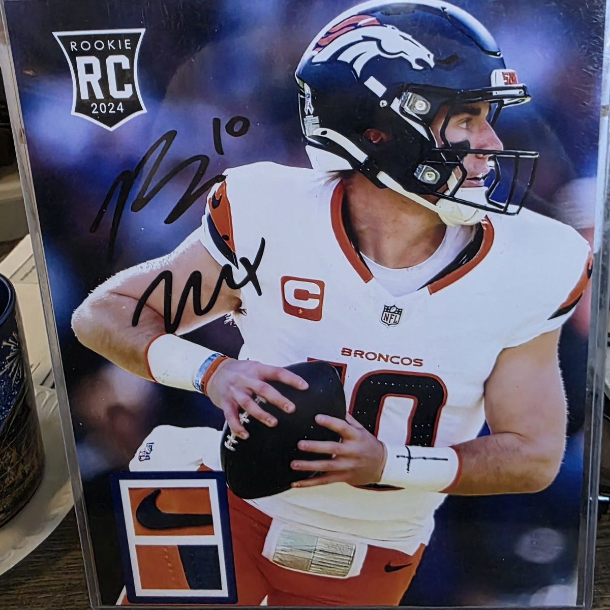 Bo Nix Denver Broncos Professional 8x10 Photo RP