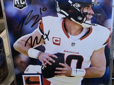 Bo Nix Denver Broncos Professional 8x10 Photo RP