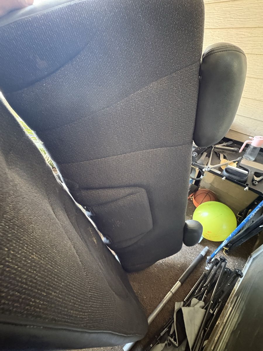 Used Black truck Seat for Parts or Repair - Good Condition