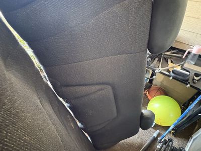 Used Black truck Seat for Parts or Repair - Good Condition