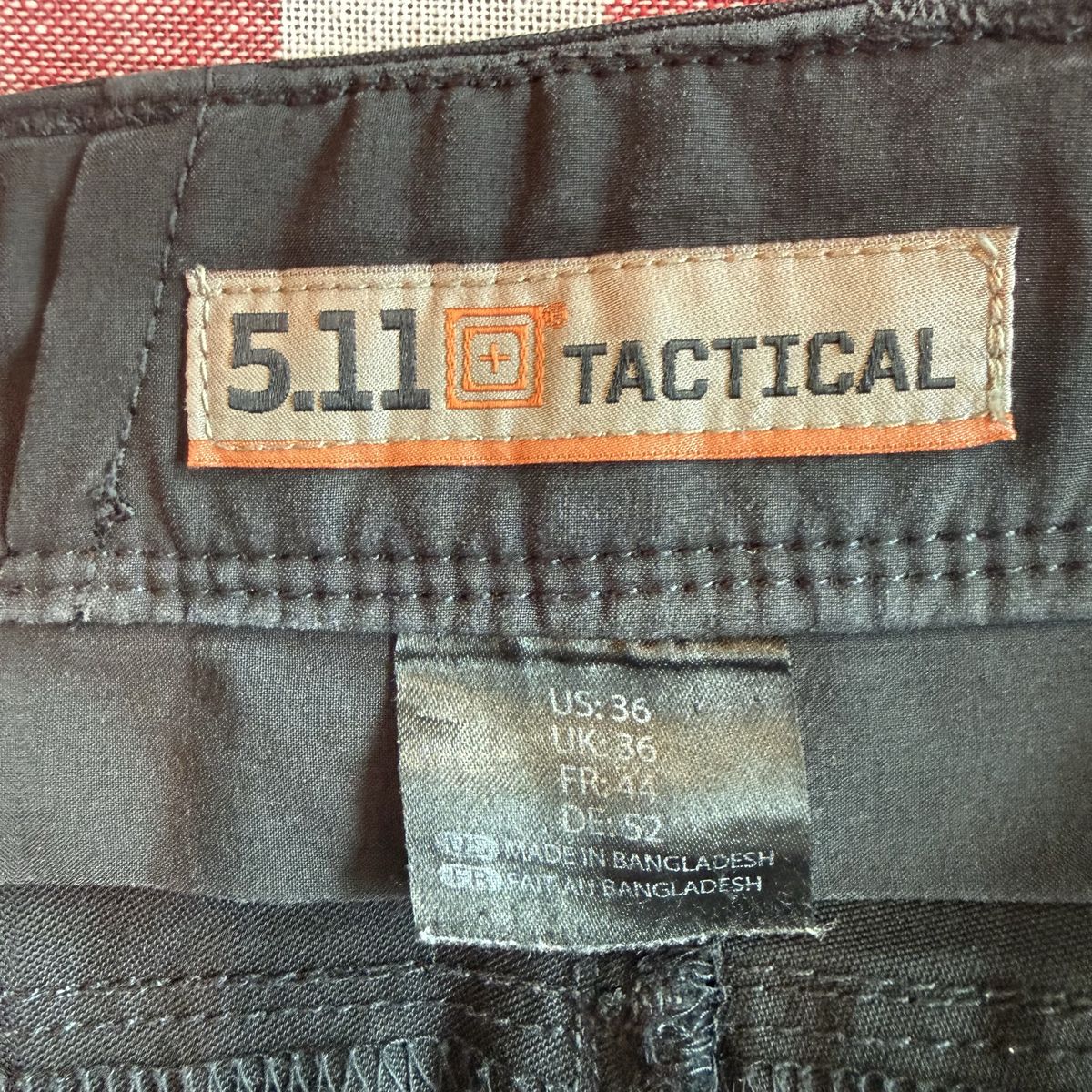 5.11 Tactical Men's Black Blend Shorts Size 36 - Durable & Functional