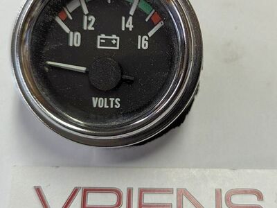 Used 2000 Peterbilt 379 Voltmeter Gauge, Part # 17-04315-1C0