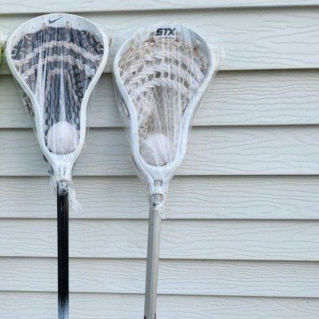 lacrosse stick w/ball, STX, Stallion, Nike, SLUR10°, good condition 