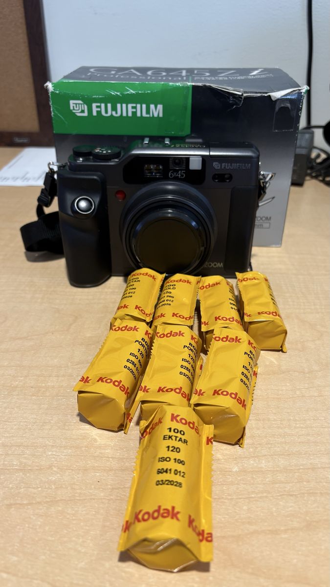 Fujifilm GA645zi 120 medium format camera