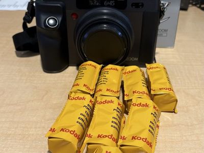 Fujifilm GA645zi 120 medium format camera