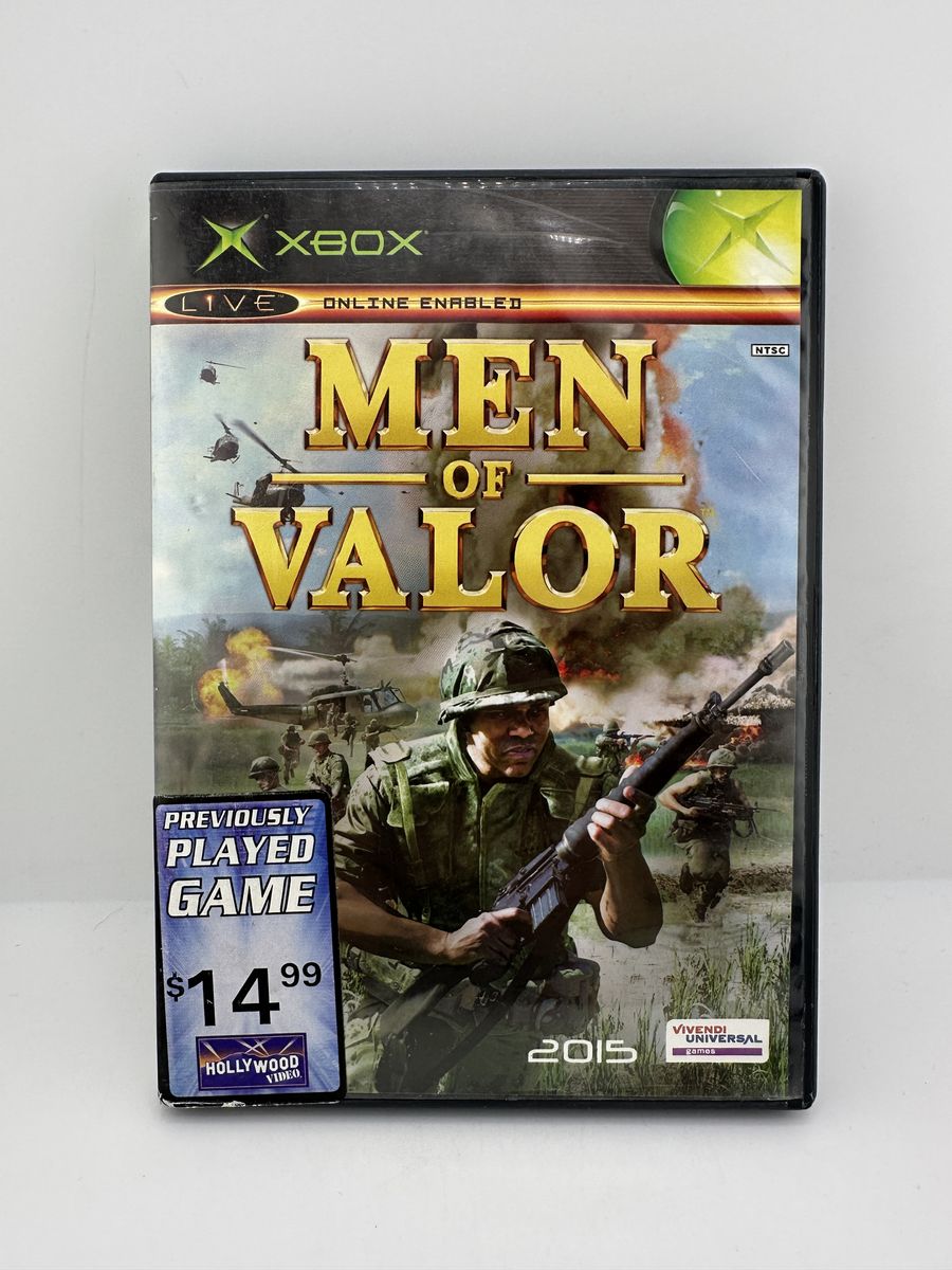 Men of Valor Xbox Complete CIB Tested Working Original Xbox Live w/ Manual