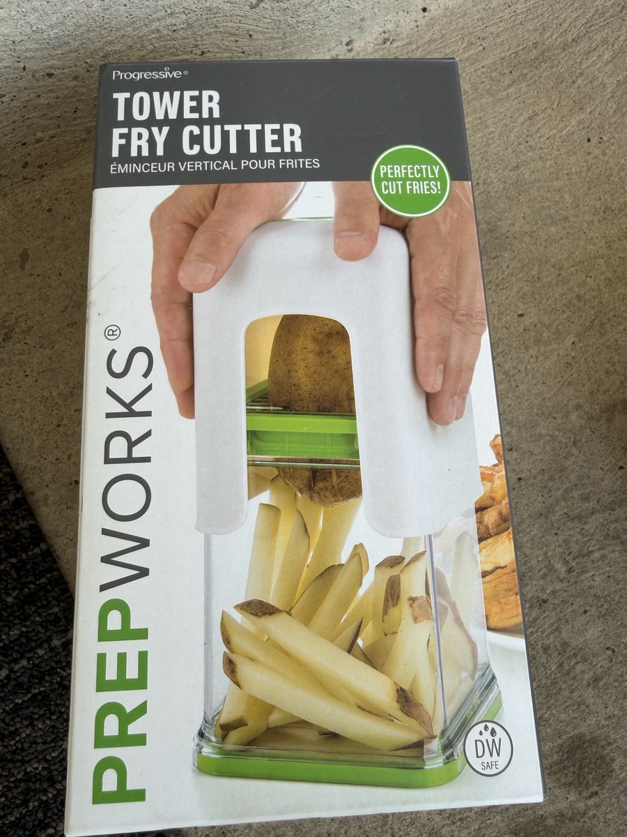 Prepworks by Progressive Tower Fry Cutter French Fry Slicer Dishwasher Safe
