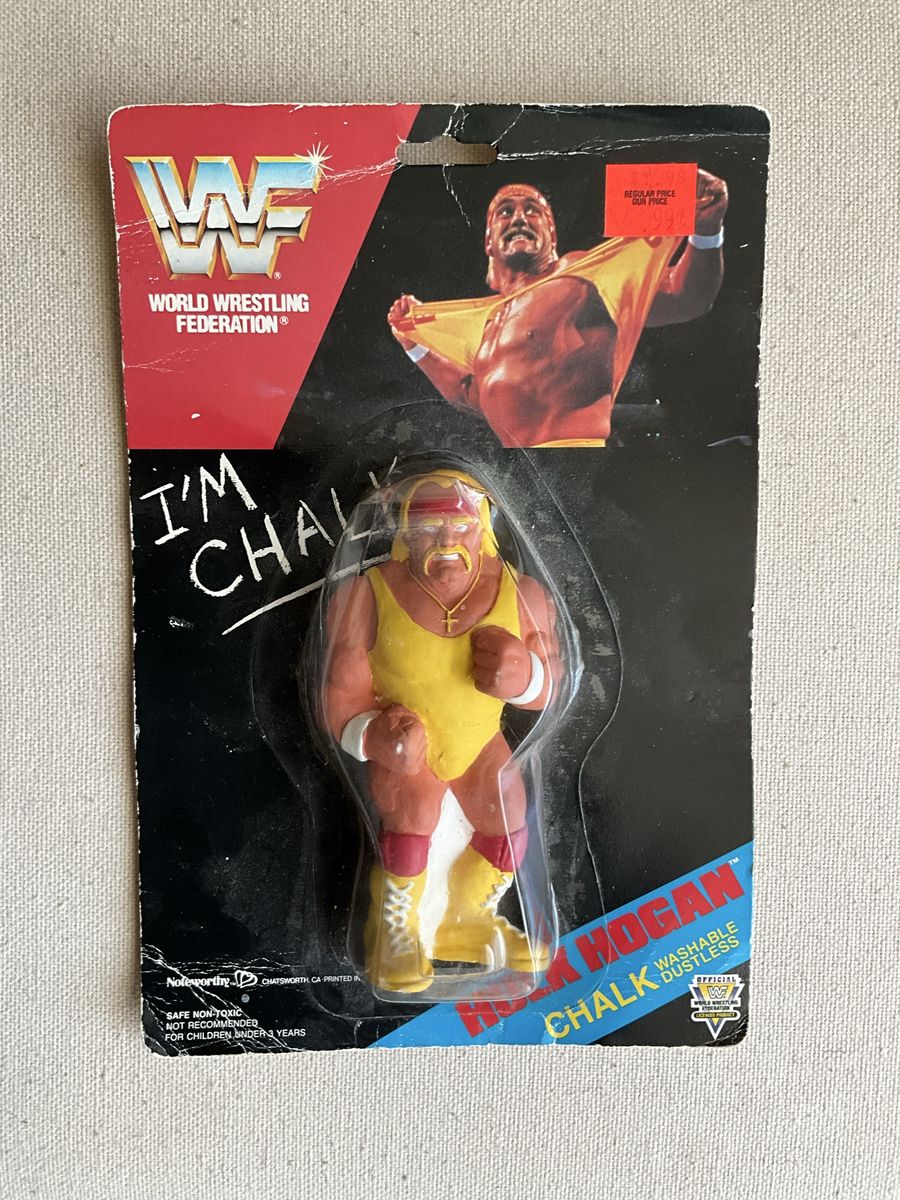 Hulk Hogan chalk