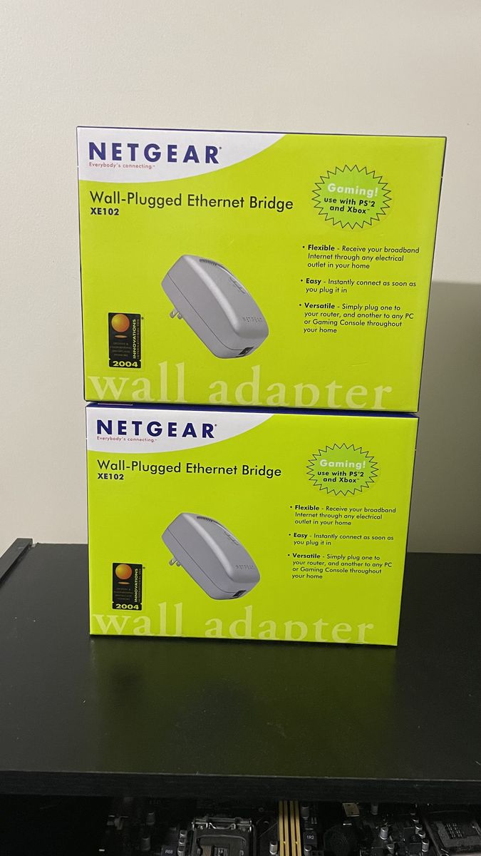 Netgear Xe102 Ethernet Bridge Powerline Adapter
