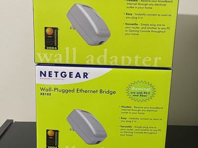 Netgear Xe102 Ethernet Bridge Powerline Adapter