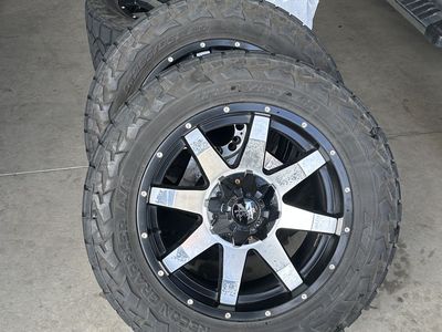 Monster Rims/ Nitto Recon Grappler Tires