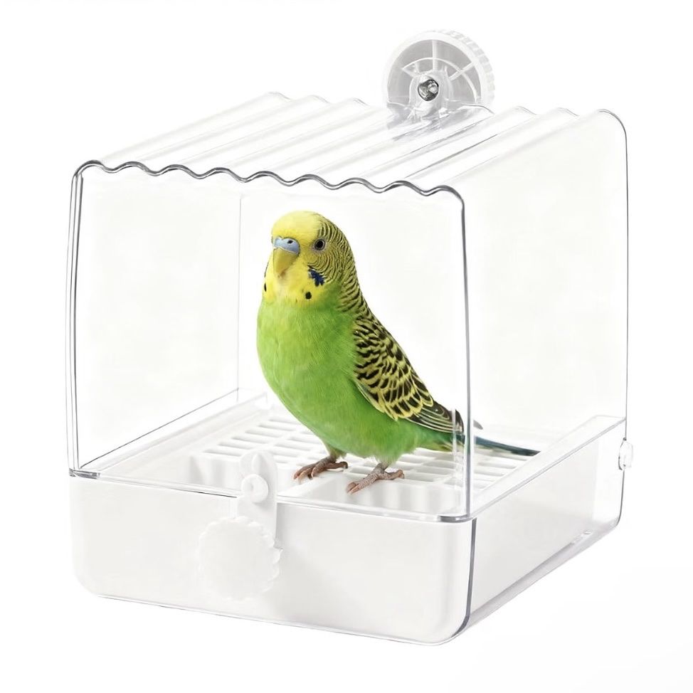 Birds Bath - Shower - Feeder Cage Accessory