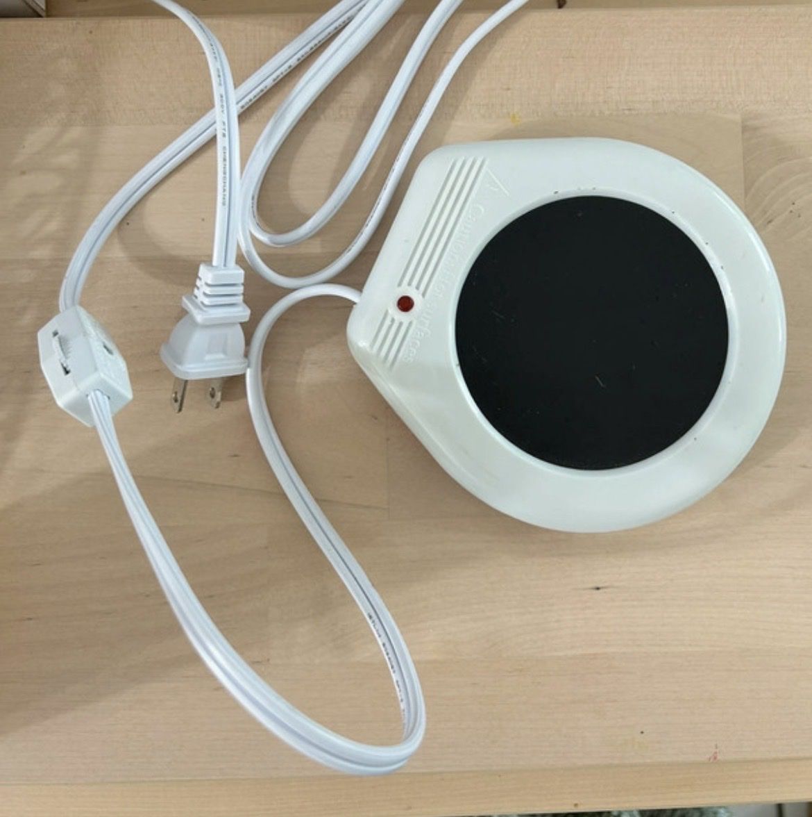 Electric candle warmer, Mug Warmer Hot Plate Coffee Tea Beverage Drink Cup Heater w/ On/Off Switch