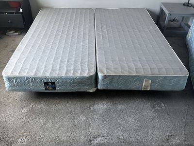 Free King Size Box Spring And Bed Frame