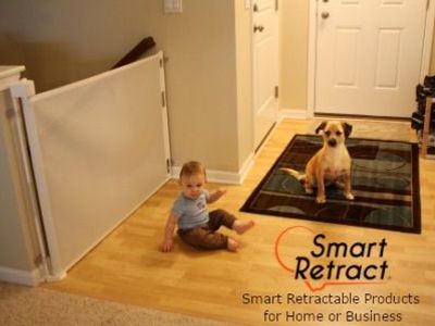 6 foot Retractable Baby Gate