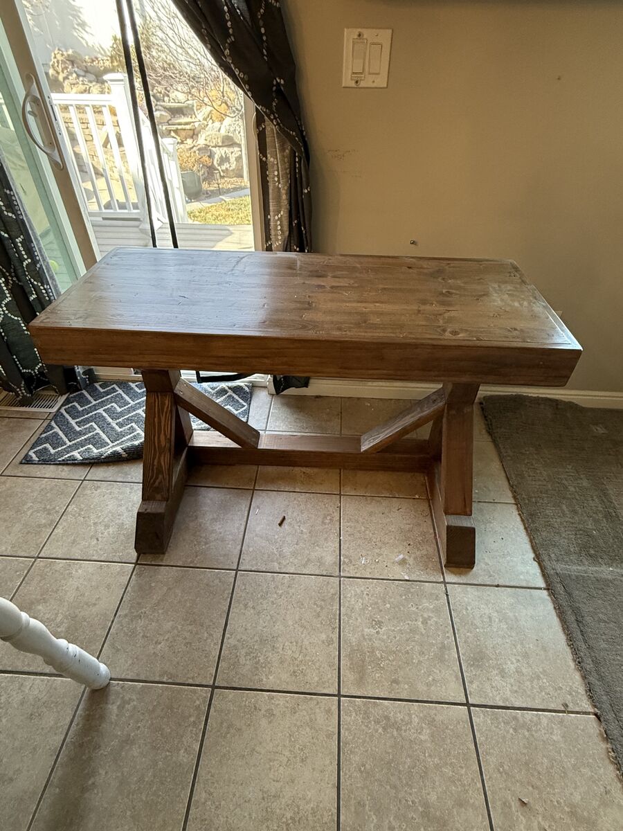 Handmade Solid Wood Desk / Console Table – 42” x 17.25”