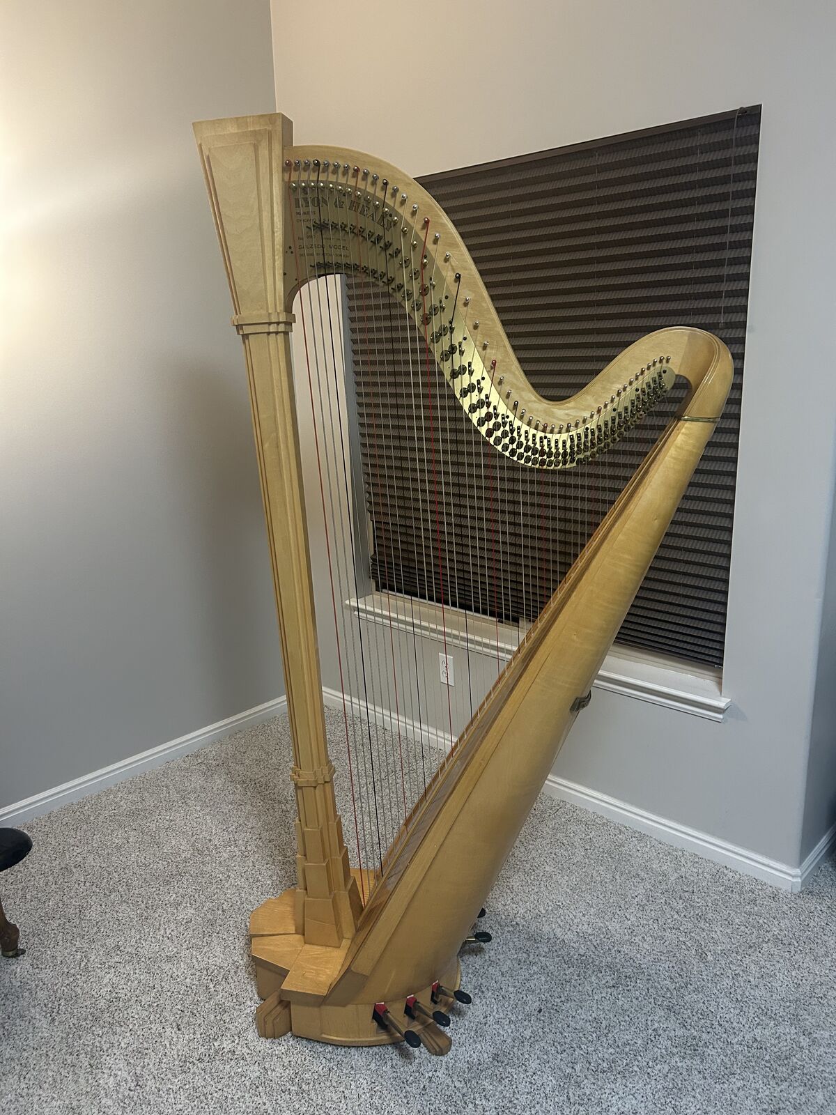 Salzedo Concert Grand Harp