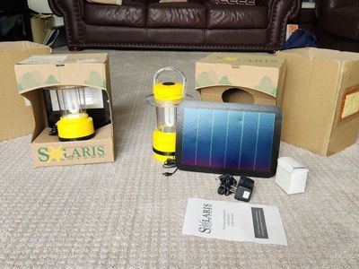 Solaris Solar& AC Rechargeable Lantern