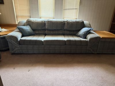 Comfortable Reclining Sofa and Loveseat Set - Great for Living Room or Den