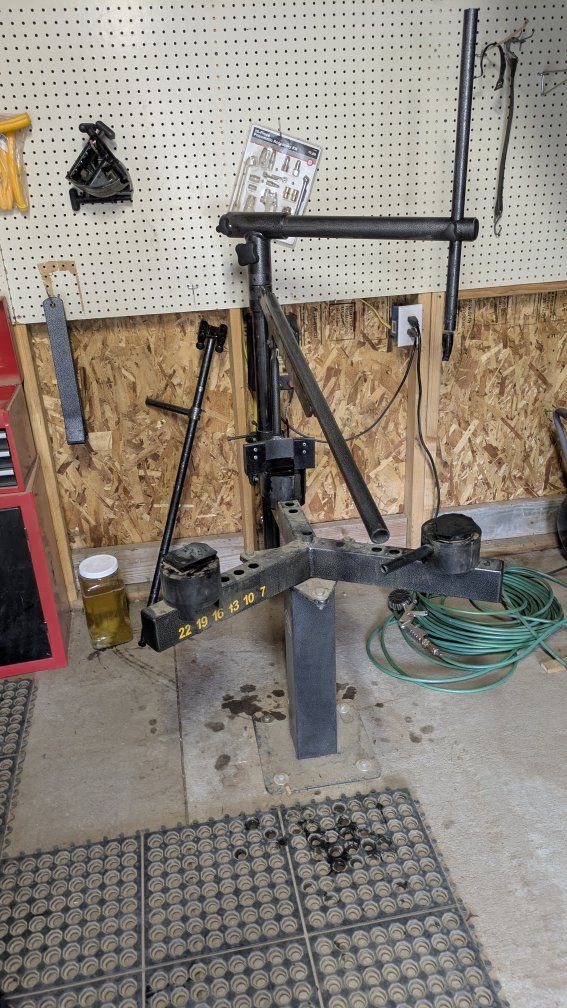 No mar motorcycle tire changer