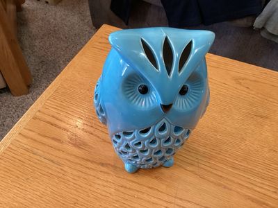 Ceramic Owl 6"x8"x10"