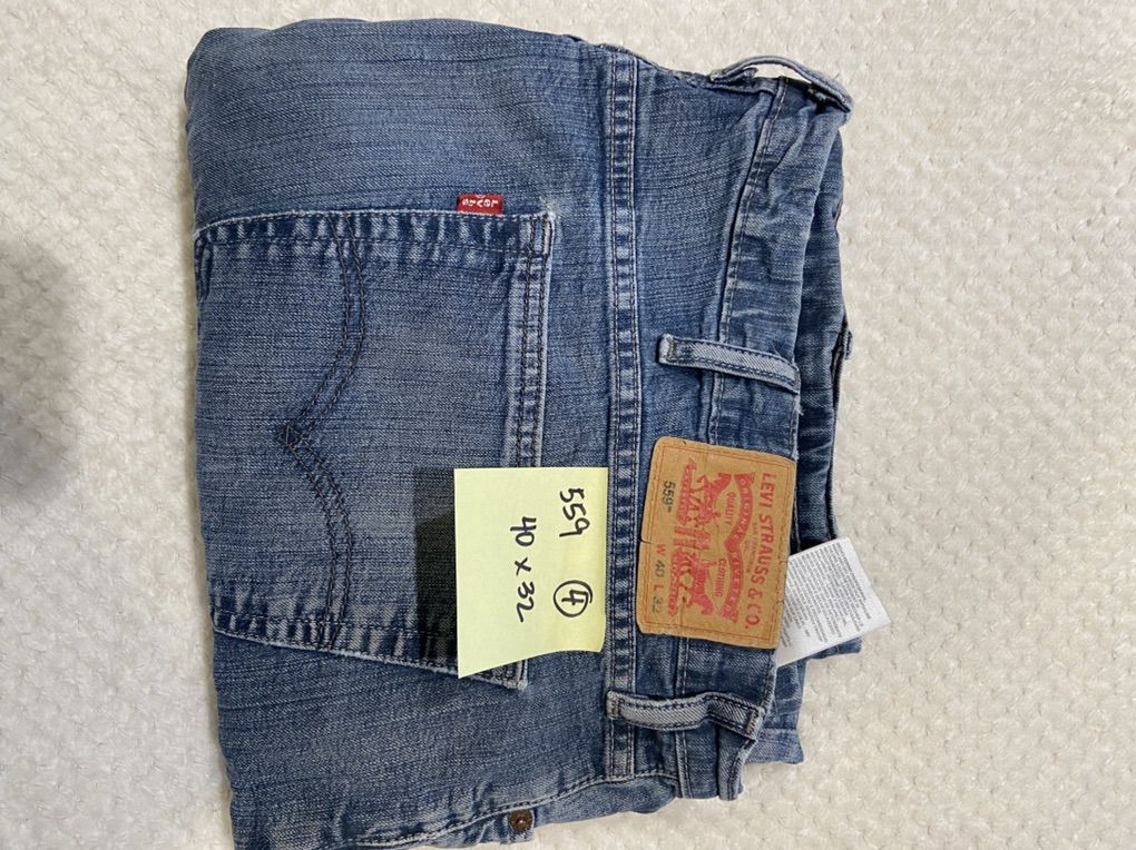 Levi's Blue 559 40 X 32