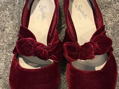 Red Velvet Flats