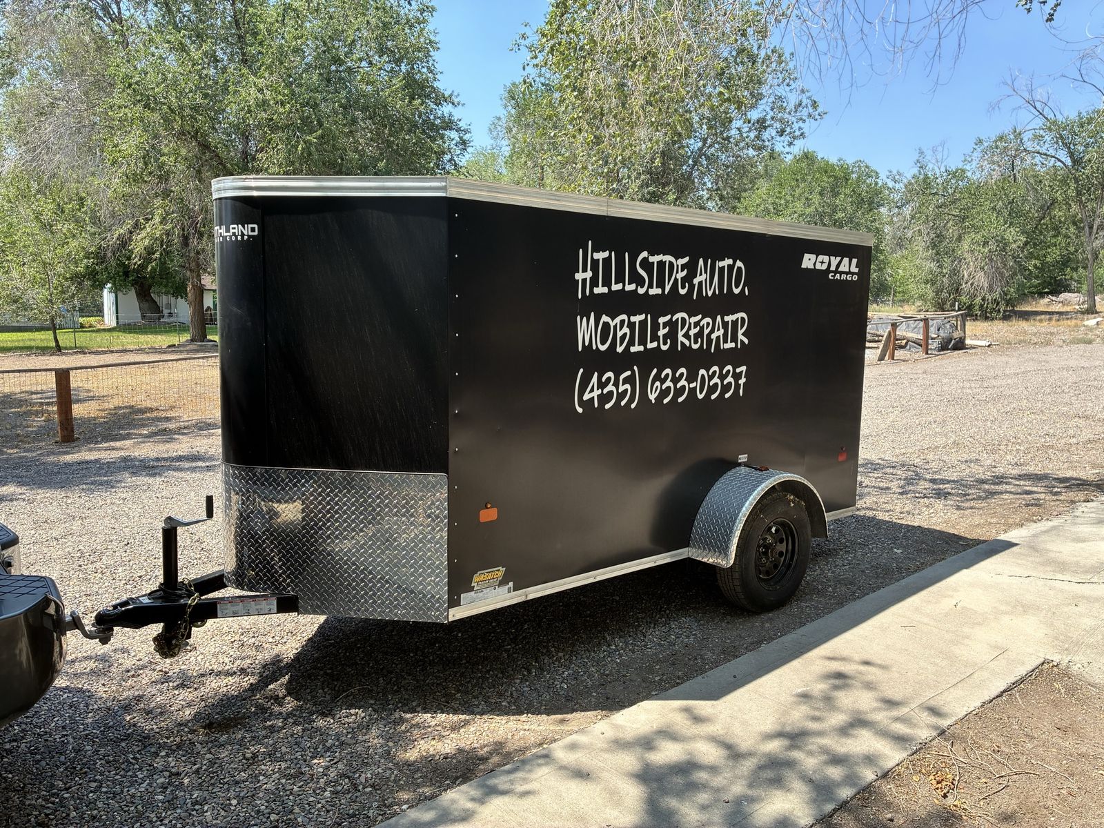 Mobile mechanic set up