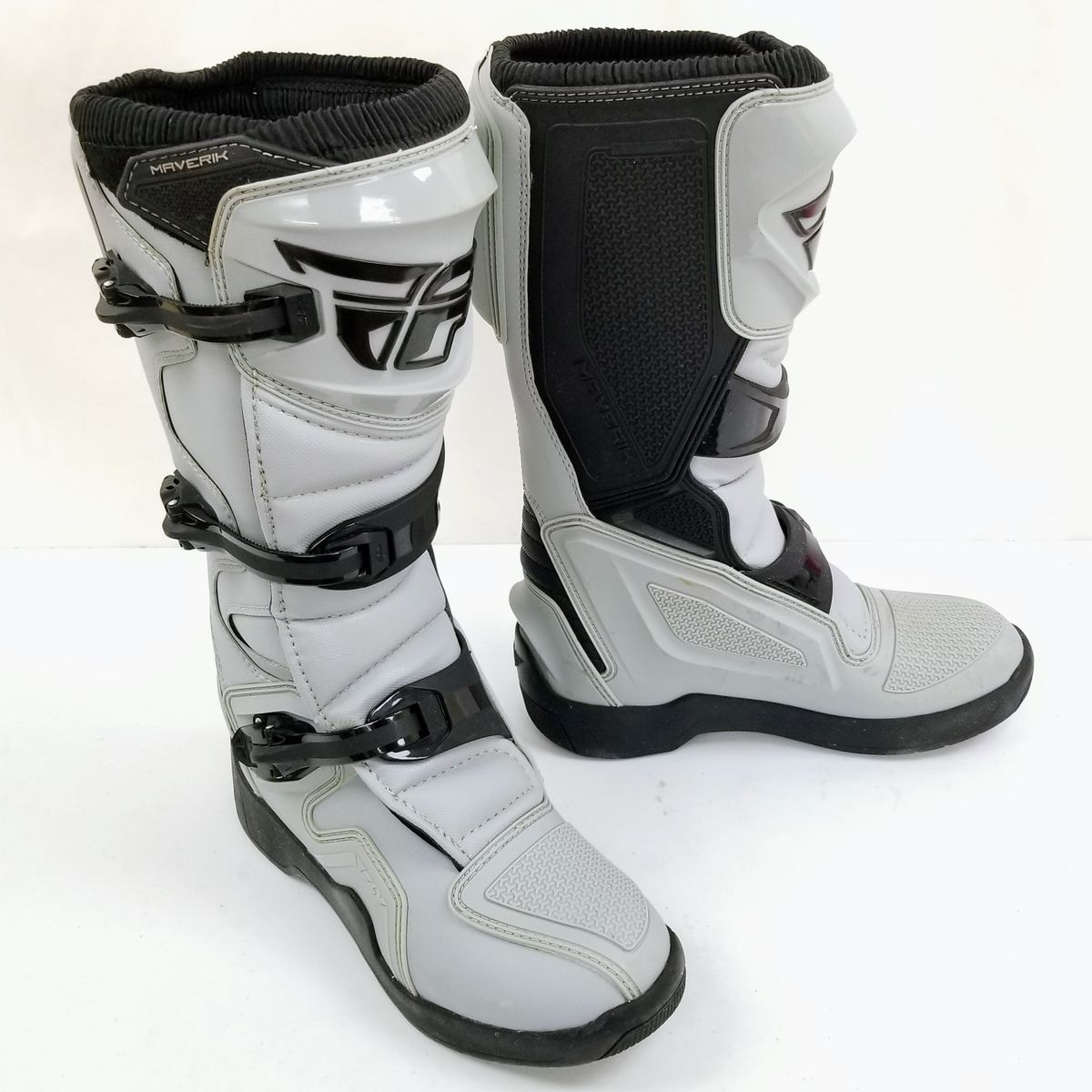 Fly Racing Adult Maverik Boot (Grey/Black, 10) (364-68010-L-R2-S5)