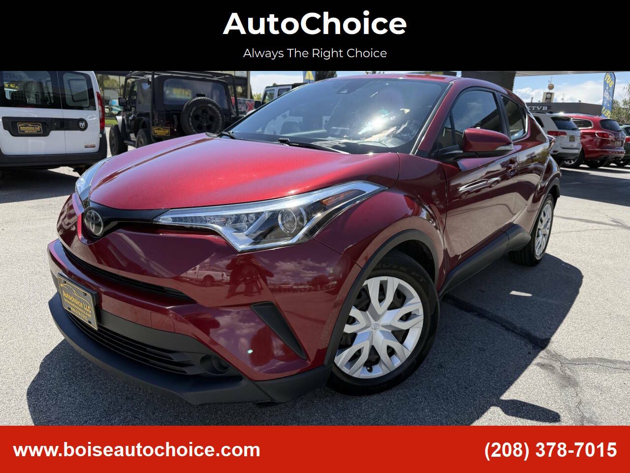 2019 TOYOTA CHR LE
