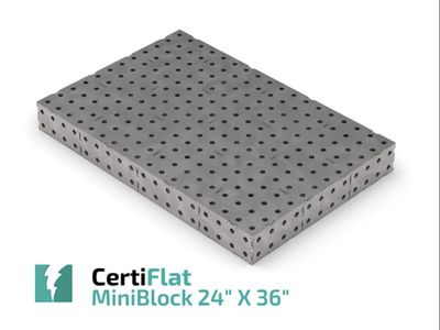 Certiflat Mini Block Welding Table 24x36