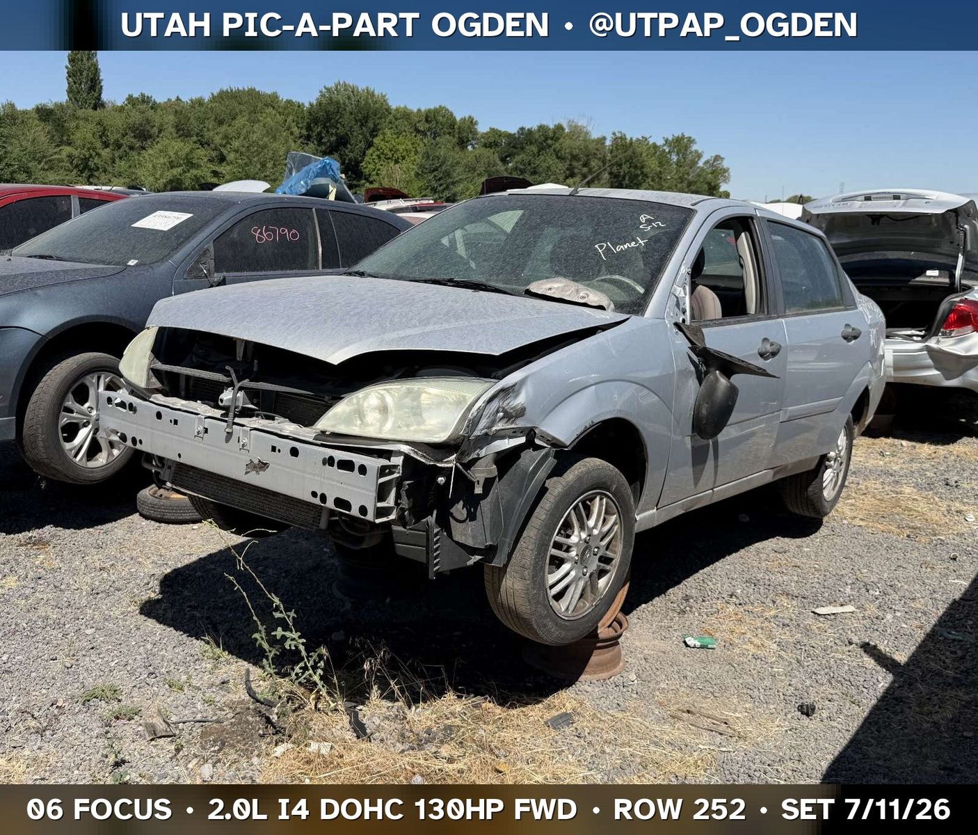 2006 Ford Focus Parts - UTPAP Ogden