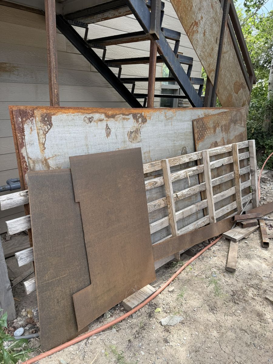 5'x10' Steel Plate 3/16" Thick