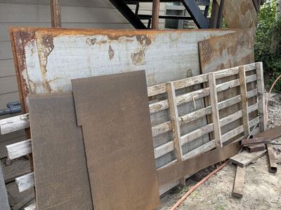 5'x10' Steel Plate 3/16" Thick