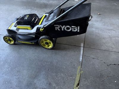 Ryobi electric mower