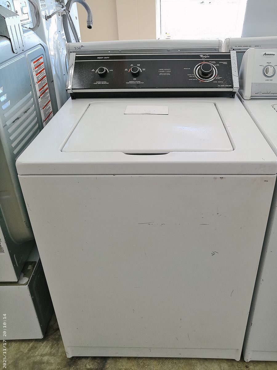 Heavy Duty Whirlpool Top Load Washer~90 Day Guarantee