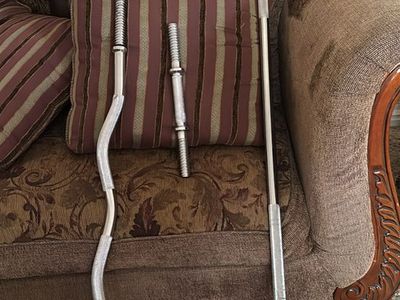 Weider Barbell & Weight Plate Set