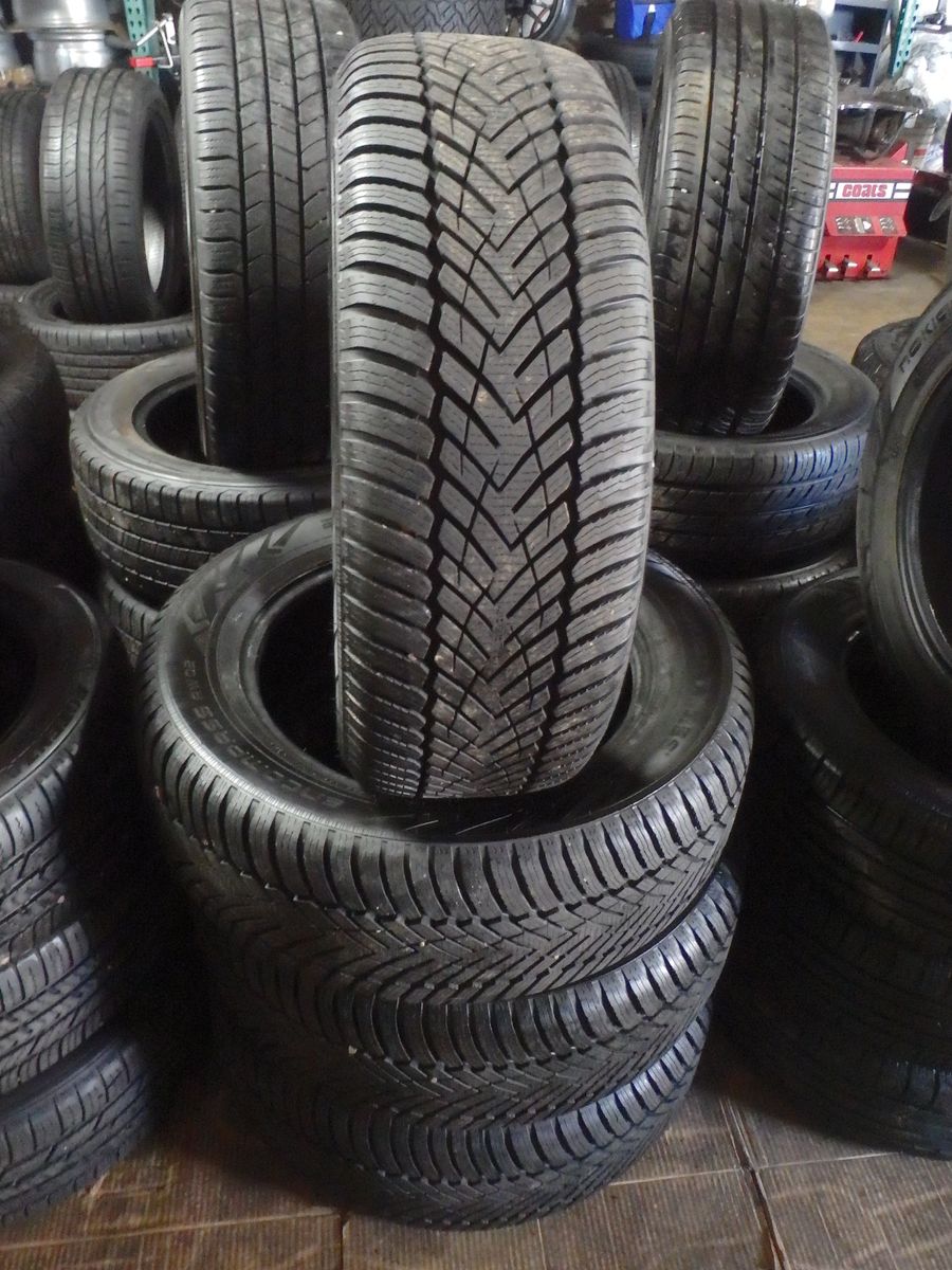 225/60R17 NOKIAN TYRES ENCOMPASS AW02 SET OF USED TIRES
