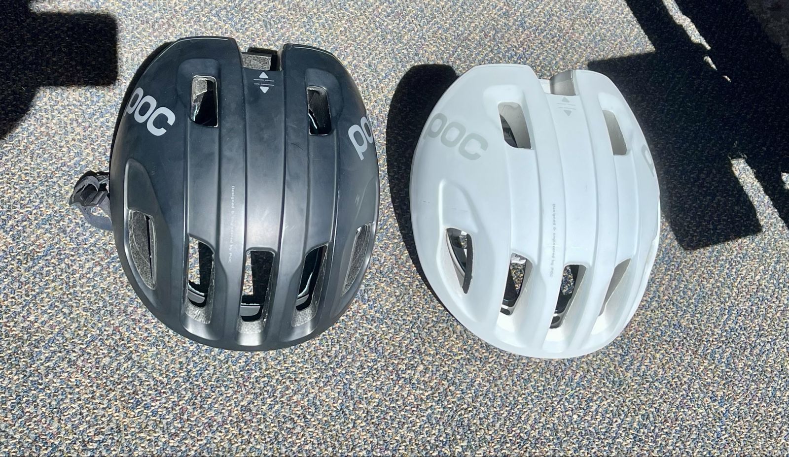 POC Ventral Black/White Medium
