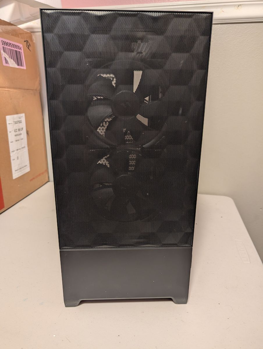 Fractal Design Pop Air Mid Tower PC Case - Black Solid Panel - 3 Fans - ATX High Airflow