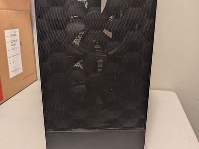 Fractal Design Pop Air Mid Tower PC Case - Black Solid Panel - 3 Fans - ATX High Airflow