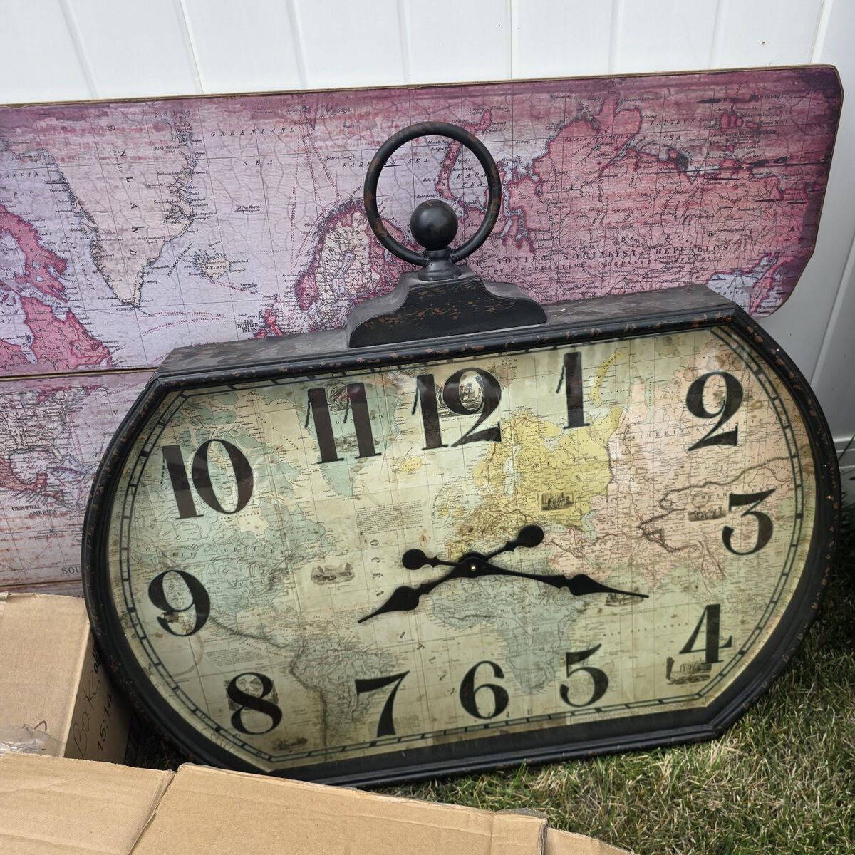 World Map Clock