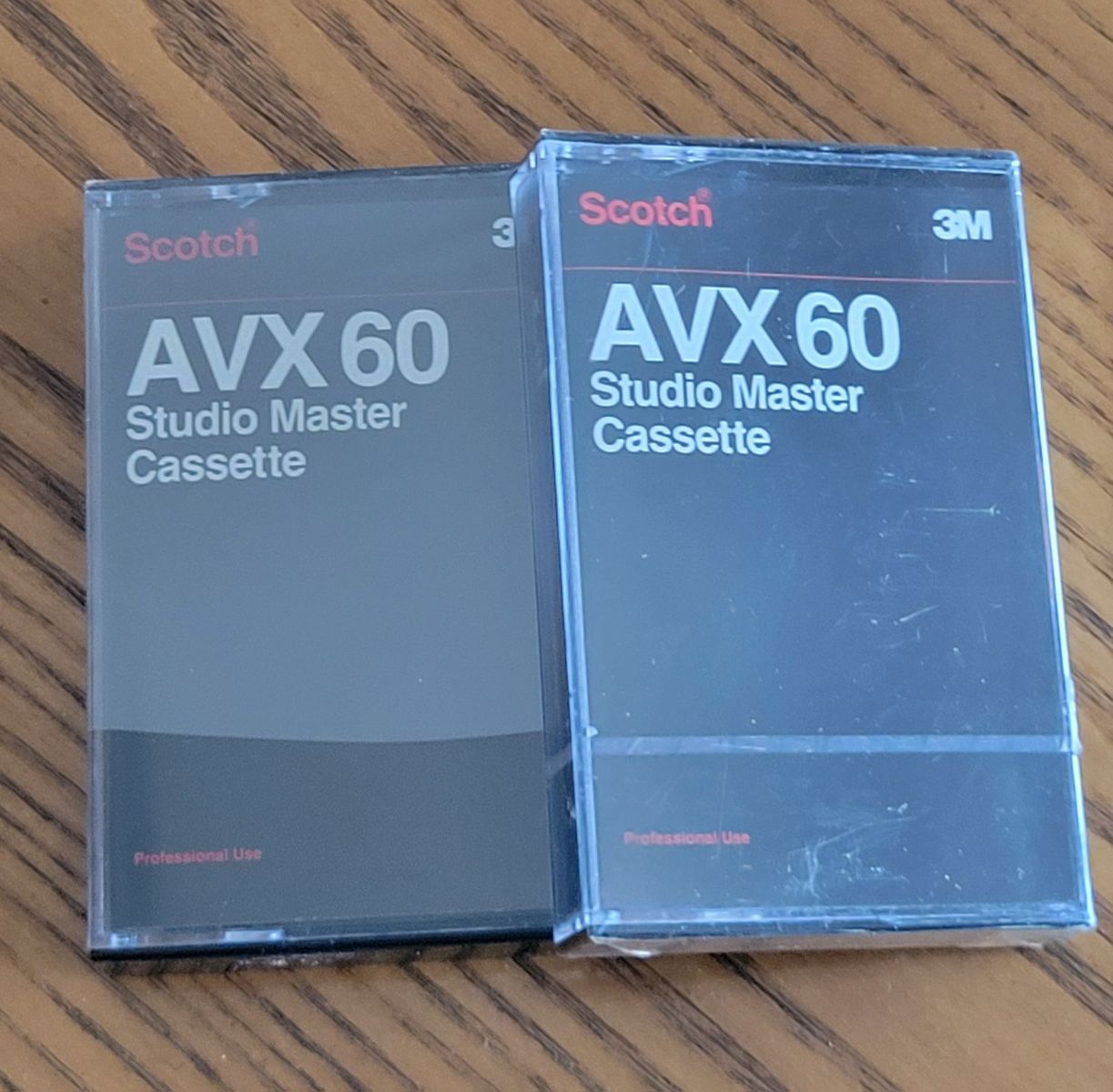 Scotch 3M AVX 60 Studio Master Cassette - Lot of 2
