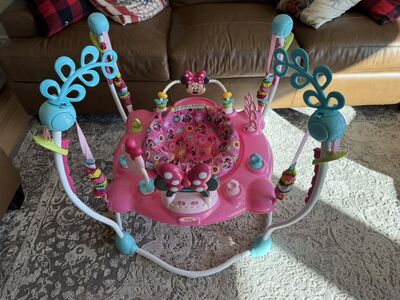Disney Baby Minnie Mouse PeekABoo Activity Jumper