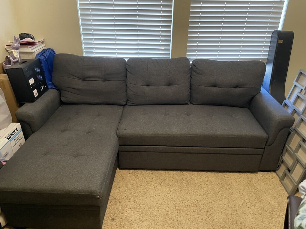 Grey ikea Couch