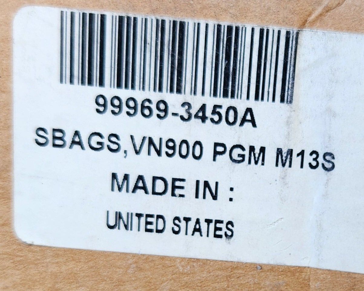 99969-3450A NEW OEM KAWASAKI SADDLE BAGS