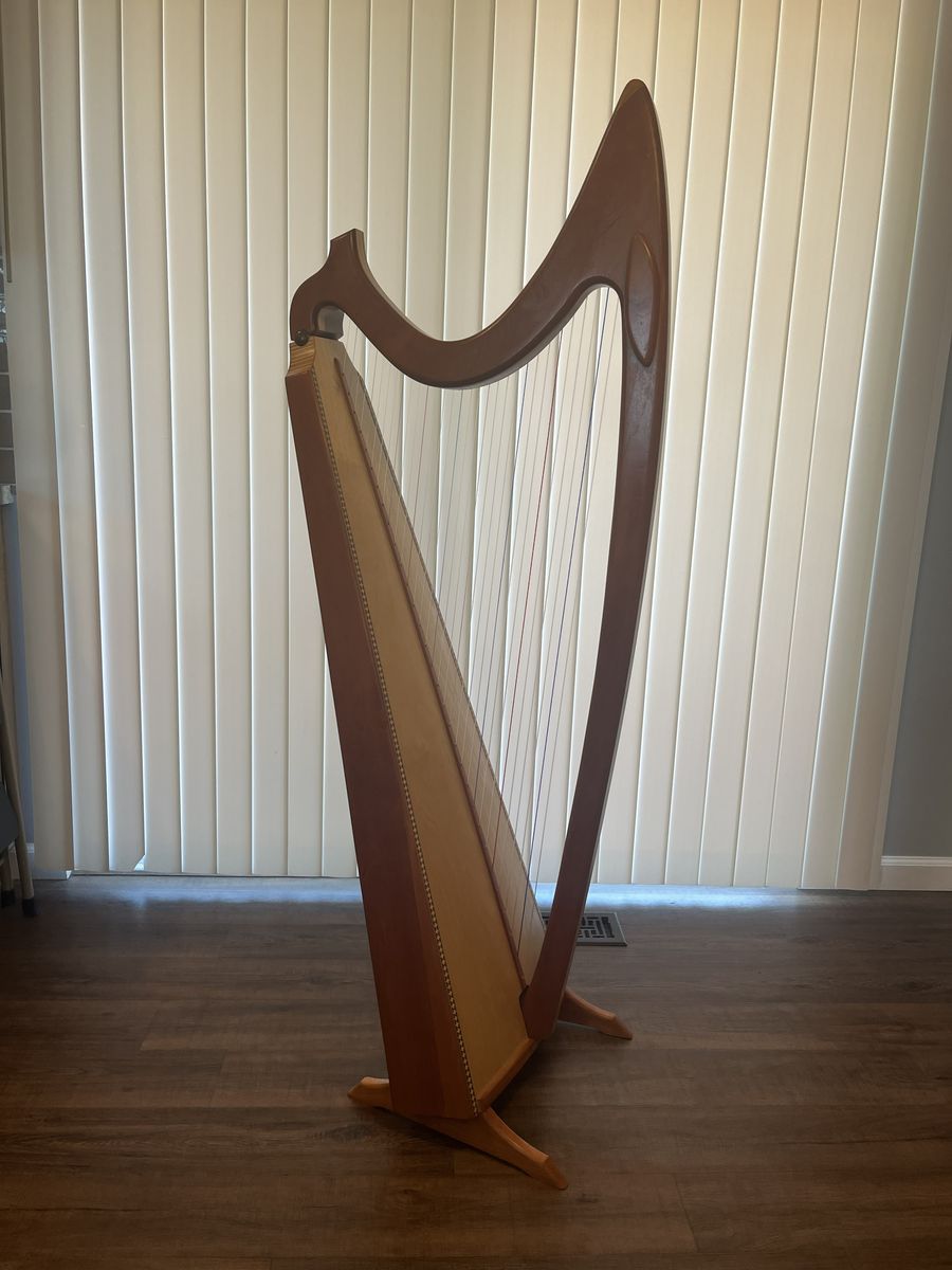 Musicmakers 36-String Lever Harp — Carrying Case Included